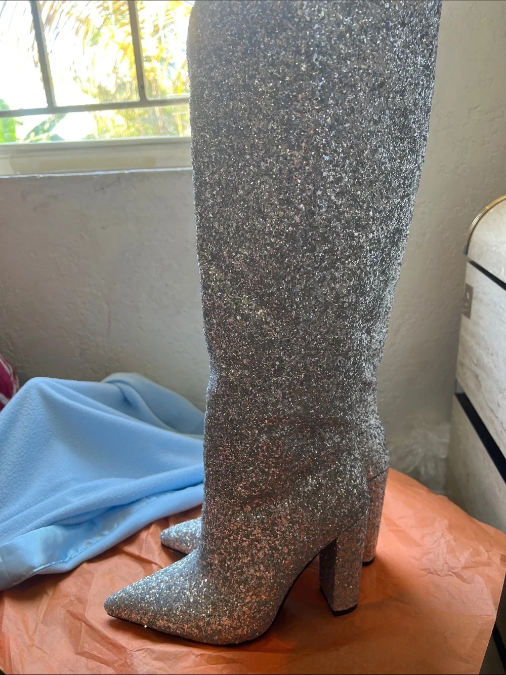 N/S sparkling silver